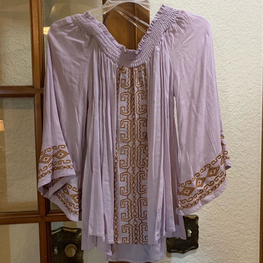 Off the shoulder blouse